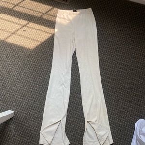 Pacsun cream flare pants